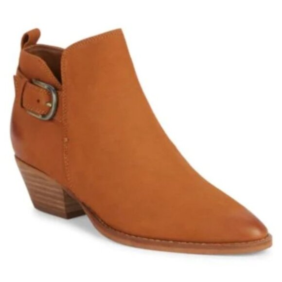 NEW Sam Edelman Neena Leather Point Toe Ankle Size 8 - Picture 1 of 6